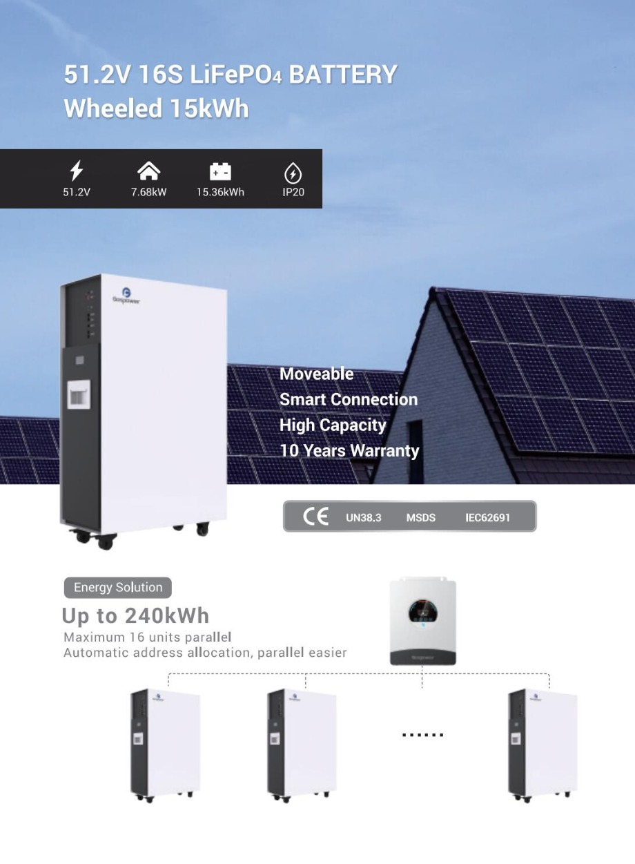 15kWh Energy Storage Battery